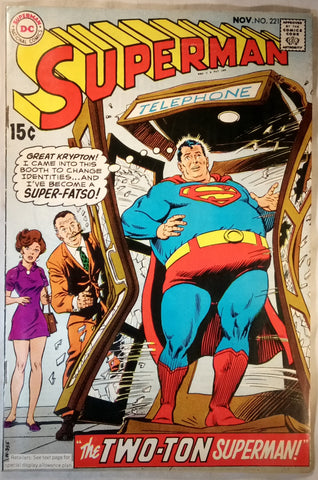 Superman  Issue # 221 DC Comics $23.00