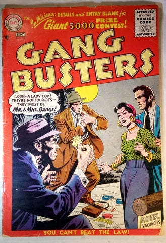 Gang Busters Issue #53 DC Comics $30.00