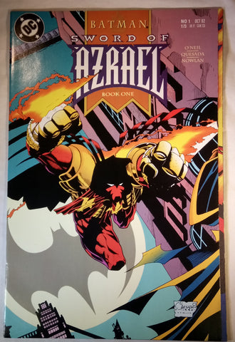 Batman Sword Of Azrael Issue # 1 DC Comics $20.00