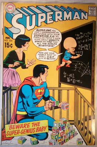 Superman  Issue # 224 DC Comics $33.00
