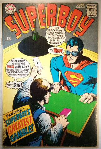 Superboy Issue # 148 DC Comics $15.00
