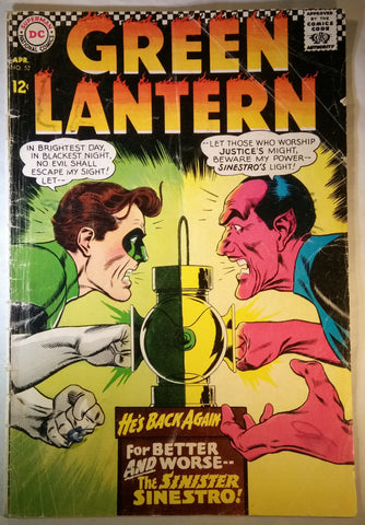 Green Lantern Issue #52 DC Comics $20.00