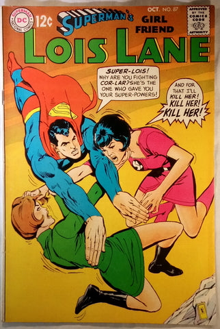 Superman's Girlfriend Lois Lane Issue # 87 DC Comics $64.00