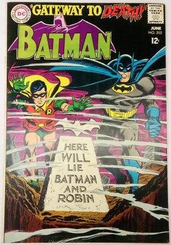 Batman Issue # 202 DC Comics $42.00