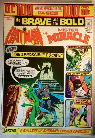 Brave and the Bold Issue # 112 DC Comics $15.00