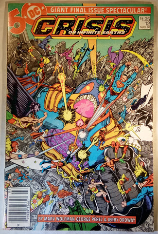 Crisis on Infinite Earths Issue #12 DC Comics $16.00