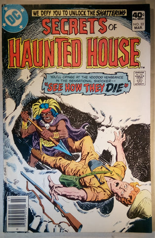 Secrets of Haunted House Issue #22 DC Comics $14.00