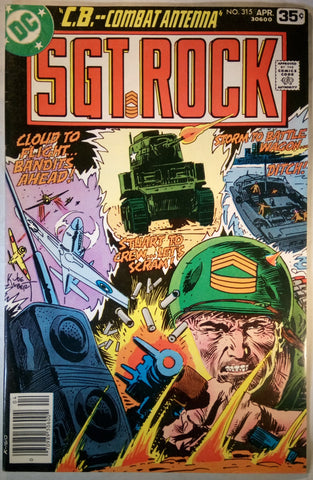 SGT. Rock Issue #315 DC Comics $10.00