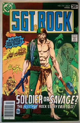 SGT. Rock Issue #318 DC Comics $10.00