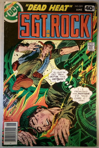 SGT. Rock Issue #329 DC Comics $11.00