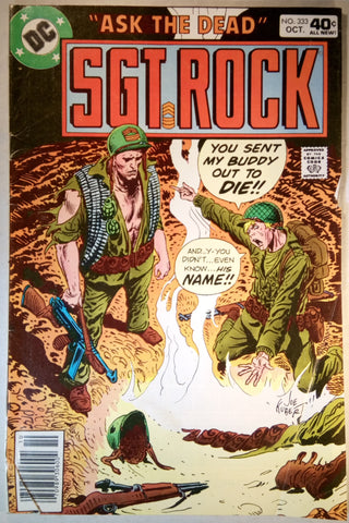 SGT. Rock Issue #333 DC Comics $11.00