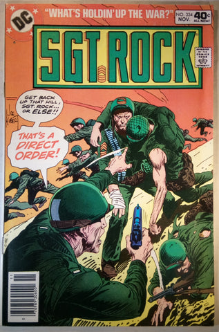 SGT. Rock Issue #334 DC Comics $11.00