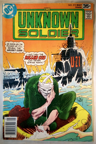 Unknown soldier Issue #215 DC Comics $11.00