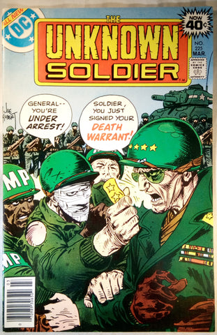 Unknown soldier Issue #225 DC Comics $11.00