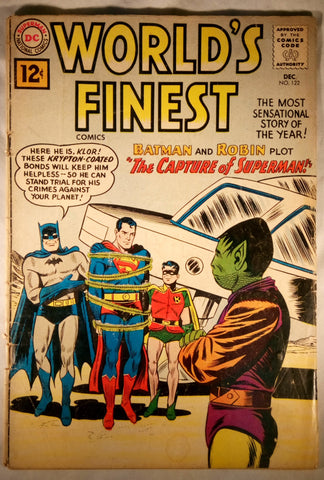 World's Finest Comics Issue # 122 DC Comics $19.00
