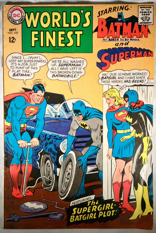 World's Finest Comics Issue # 169 DC Comics $15.00