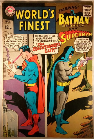 World's Finest Comics Issue # 171 DC Comics $20.00