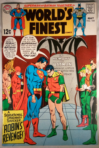 World's Finest Comics Issue # 184 DC Comics $23.00
