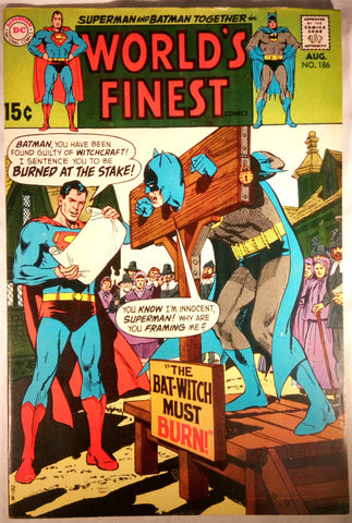World's Finest Comics Issue # 186 DC Comics $24.00
