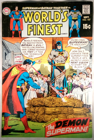 World's Finest Comics Issue # 187 DC Comics $12.00