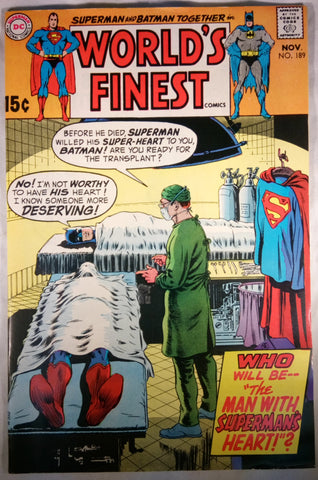World's Finest Comics Issue # 189 DC Comics $16.00