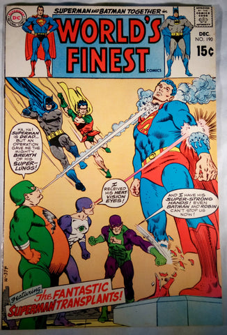 World's Finest Comics Issue # 190 DC Comics $20.00