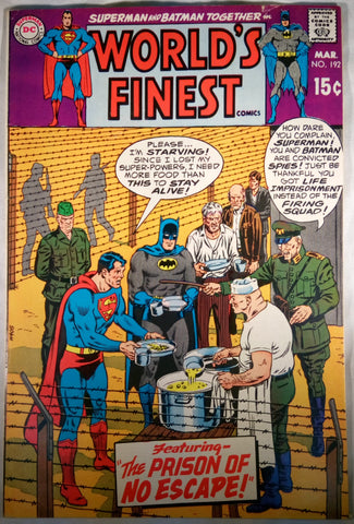 World's Finest Comics Issue # 192 DC Comics $12.00