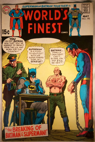 World's Finest Comics Issue # 193 DC Comics $12.00