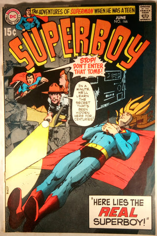 Superboy Issue # 166 DC Comics $18.00
