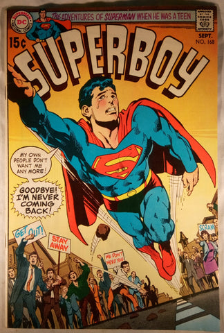Superboy Issue # 168 DC Comics $18.00