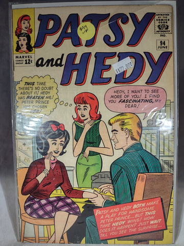 Patsy and Hedy Issue #94 Marvel Comics $22.00