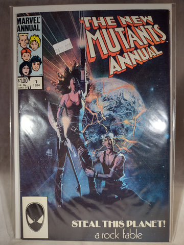 The New Mutants Annual Issue #1 1984 Marvel Comics $10.00