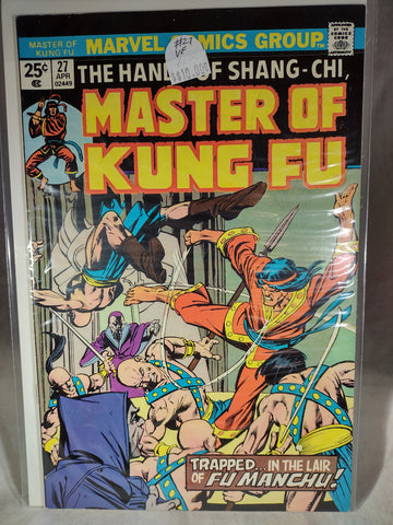 Master of Kung Fu Issue # 27 Marvel Comics $10.00