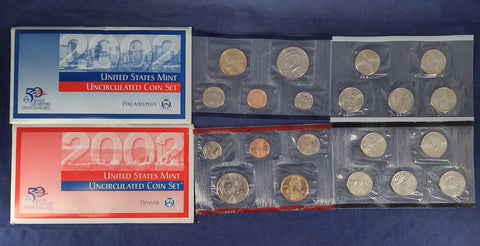 2002 U.S. Mint Set - $10.00