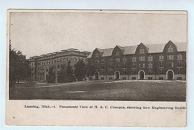 Vintage Picture Postcard of M.A.C. Campus in Lansing, MI $10.00