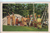 Vintage Postcard of "Ready For The Big Indian Pow-Wow" $10.00