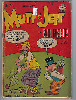 Mutt & Jeff #27 (Apr-May 1947) DC Comics $30.00