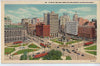 Vintage Postcard of Public Square, Cleveland, OH $10.00