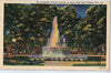 Vintage Postcard of Automatic Electric Fountain, East Perry Square, Erie, PA $10.00