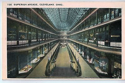 Vintage Postcard of Superior Arcade, Cleveland, OH $10.00