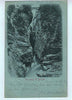 1899 Switzerland Postcard of the Via mala $15.00