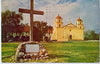Vintage Postcard of Santa Barbara, CA Mission $10.00