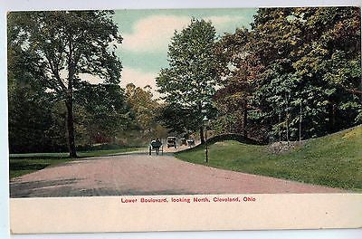 Vintage Postcard of Lower Boulevard, looking North, Cleveland, OH $10.00