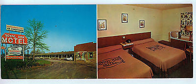 Vintage Postcard of Royal Oak Motel, Bedford Heights, OH $10.00