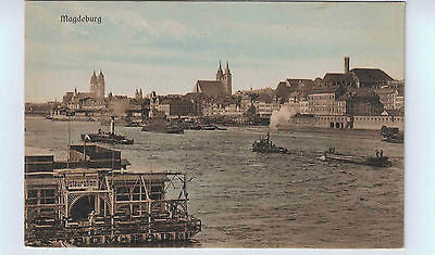 1910 German picture Postcard of Magdeburg $15.00