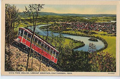 Vintage Postcard of Vista From Incline, Lookout Mountain, Chattanooga, TN $10.00
