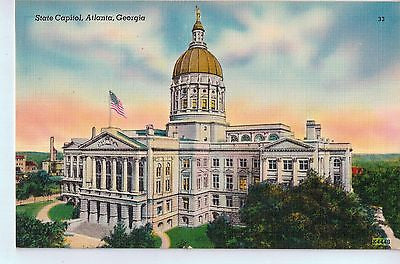 Vintage Postcard of State Capitol, Atlanta, Georgia $10.00