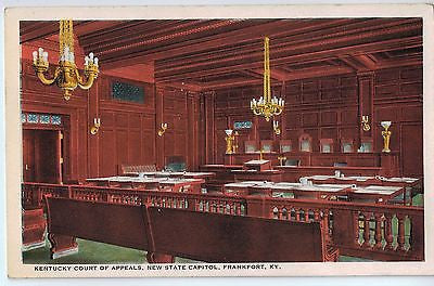 Vintage Postcard of Kentucky Court of Appeals, New State Capitol, Frankfort, KY $10.00
