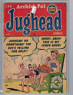 Archie's Pal Jughead Issue #  14 (Oct 1952) $48.00