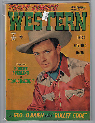 Prize Comics Western, Vol. 8, No 5, Nov-Dec 1949 $45.00